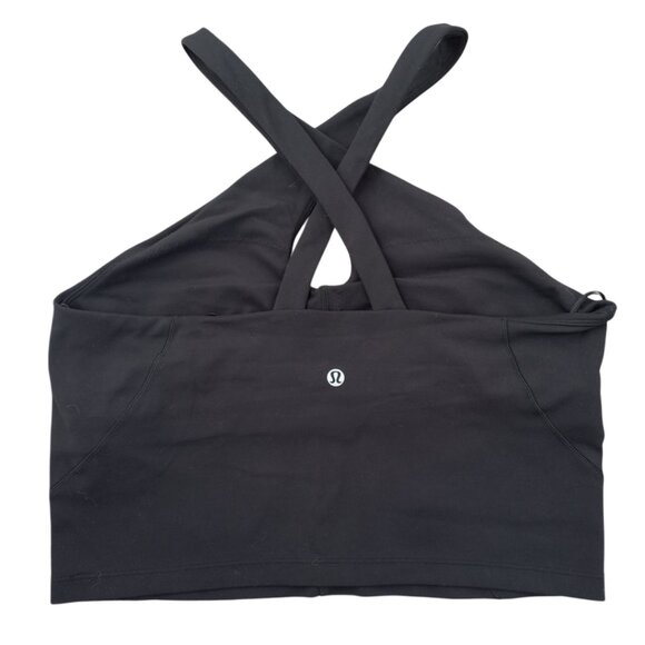 Lululemon Black Cross-Back Women’s Tank Top – Size M - Picture 2 of 15